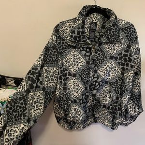 Vintage 90’s Animal Print Lightweight Jacket